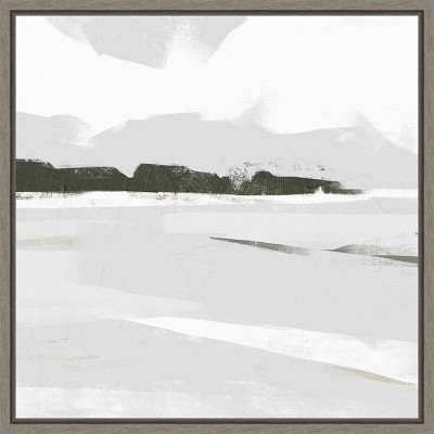 Amanti Art Coastal Haze II by Emma Scarvey Canvas Wall Art Print Framed 22 x 22-in.