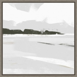Amanti Art Coastal Haze II by Emma Scarvey Canvas Wall Art Print Framed 22 x 22-in. - 1 of 4