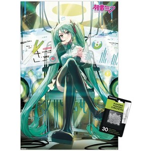 Trends International Hatsune Miku - Circuit Lab Tech Unframed Wall Poster Prints - 1 of 4