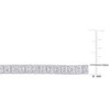 EVERLY JEWELRY | Sterling Silver 26.4 CT TGW Cubic Zirconia Tennis Bracelet, 7 inch - 2 of 4