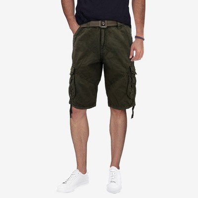 X RAY Men's 12.5" Inseam Cargo Shorts