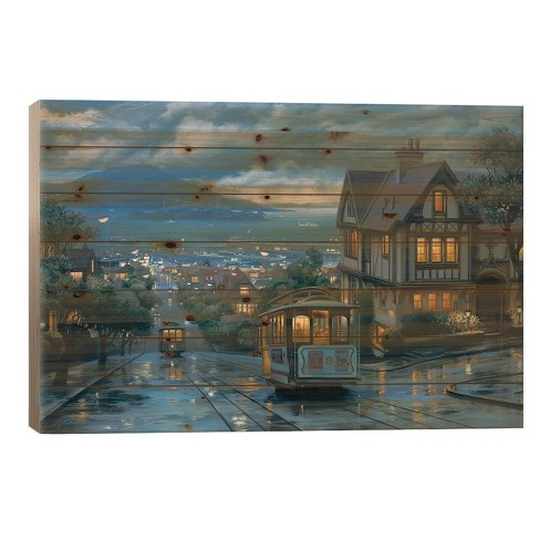 Evening Journey Wood Print by Evgeny Lushpin - iCanvas - image 1 of 3