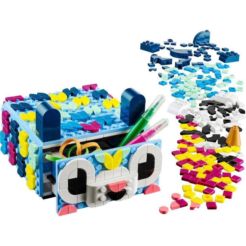 LEGO DOTS Creative Animal Drawer Toy Craft Mosaic Kit 41805, 3 of 7