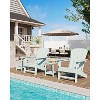 GustoWave Outdoor Adirondack Chairs, HDPE Plastic Patio Chairs for All Weather, Fire Pit Chair with Wide Armrests & Slatted Back - 3 of 4