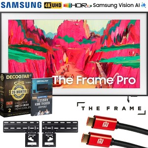 Samsung 65" The Frame Pro LS03FW 4K Neo QLED Mini LED TV 2025 + Extended Protection Plan - 1 of 4