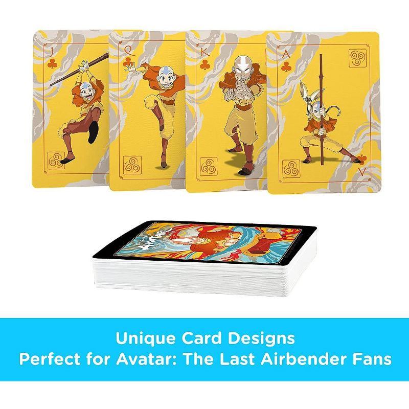 Aquarius Puzzles Avatar The Last Airbender Playing Cards, 2 of 5