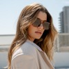 WMP Eyewear Womens Polarized Lens Aviator Sunglasses - 2 of 4