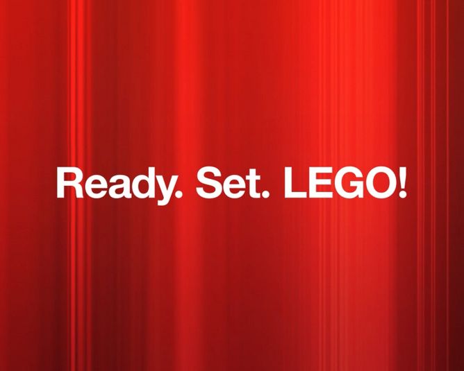 Ready. Set. LEGO!