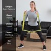 THERABAND CLX Band, 25 YD Dispenser, Yellow, Thin Thickness, 3 LBS Resistance, Level 2 - 3 of 4