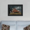 "Dark and Stormy Night" By Billy Jacobs, Ready to Hang Framed Print, Black Frame - 4 of 4