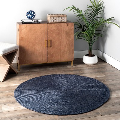 Nuloom Hand Woven Farmhouse Jute Indoor Area Rug