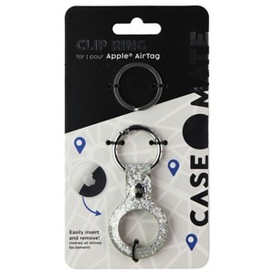 Case-Mate AirTag Tracker Holder with Anti-Lost Key Ring - Sparkle - 1 of 1