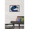 Trends International NHL Vancouver Canucks - Logo 19 Framed Wall Poster Prints - 2 of 4