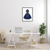 Stupell Industries If You Dress For It Quote Blue Gown Fashion Black Framed Giclee Art - 2 of 4