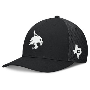 NCAA Texas State Bobcats Structured Snapback Baseball Hat: Cotton, Tagless, One Size - 1 of 4