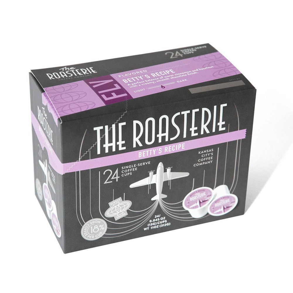 Photos - Coffee The Roasterie Betty's Blend Single Serve  Medium Roast - 24ct