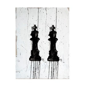 Trademark Fine Art - Kent Youngstrom  Chess Pieces I Canvas Art - 1 of 4