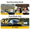 Z-EDGE T3P 3-Channel 4K Dash Cam, Front + Rear + Cabin 3CH Recording, IPS Touch Screen, Night Vision, GPS, Wi-Fi, Parking Mode, with 64GB Card - 4 of 4