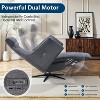 AMERLIFE Dual Motor Power Recliner Chairs for Adults, Adjustable Back & Footrest, Air Massage, USB & Type-C, - 4 of 4