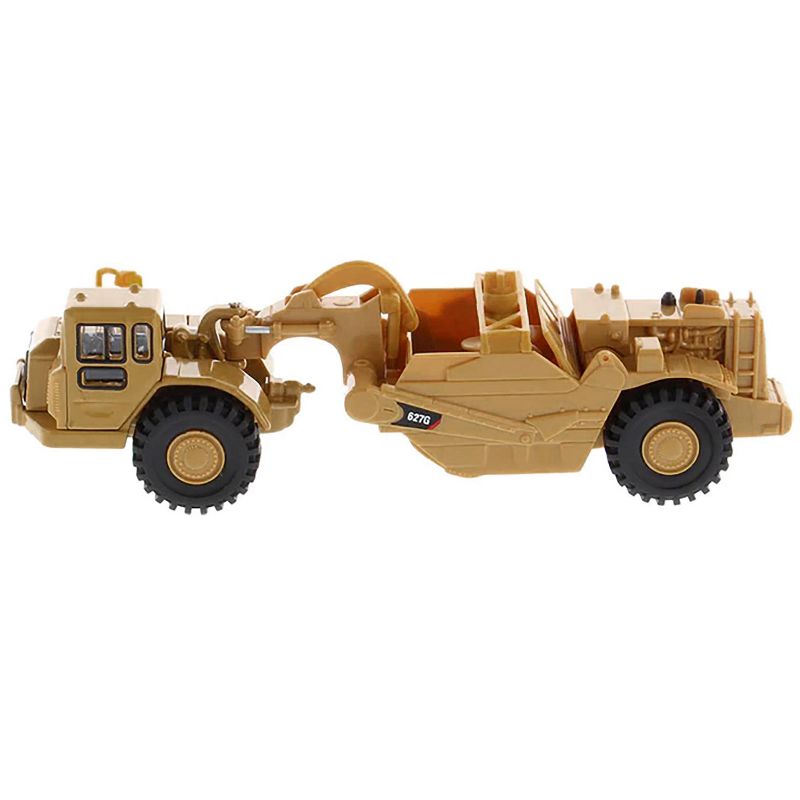 CAT Caterpillar 627G Auger Scraper Yellow 1/87 (HO) Diecast Model by Diecast Masters, 2 of 6