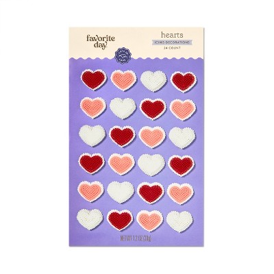 Valentine's Hearts Dot Matrix - 1.2oz / 24ct - Favorite Day™
