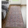 Rawlins Transitional Oriental Gray/Blue/Red Area Rug - 2 of 4