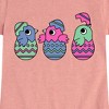 Girls' - Instant Message - Chicks In Eggs Fitted Short Sleeve Graphic T-Shirt - 2 of 4
