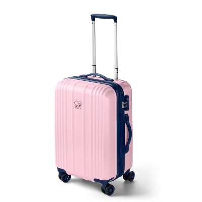 suitcase from pink