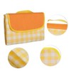Unique Bargains Picnic Blanket Waterproof Washable Lightweight with Handle Used for Hiking Travel Camping - 3 of 4