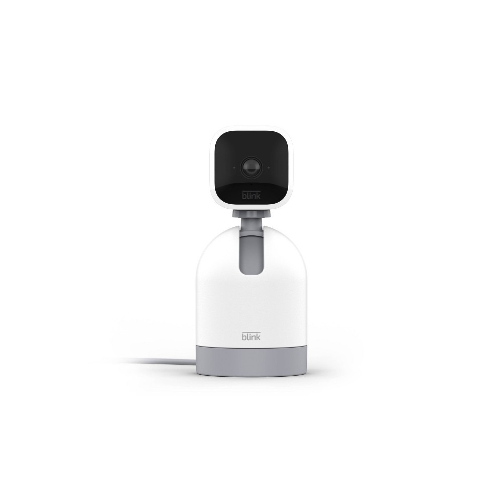 Photos - Surveillance Camera Amazon Blink Mini Pan-Tilt Alexa-Enabled Indoor Rotating Plug-In Smart Security C 