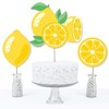 Big Dot of Happiness So Fresh - Lemon - Citrus Lemonade Party Centerpiece Sticks - Table Toppers - Set of 15 - 3 of 4