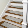 Colonial Mills Monterey Wool Tweed Stair Treads - Beige 8"x28" (SET 7) - 2 of 4