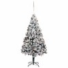 vidaXL Artificial Christmas Tree with 300 LEDs Green 6 x 4 ft - 2 of 4
