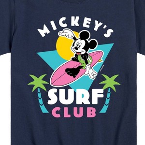 Boys' - Disney - Mickey's Surf Club Short Sleeve Graphic T-Shirt - 1 of 4
