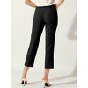 Allegra K Women's Ankle Length High Waist Casual Work Business Belt Straight Trouser - 3 of 4