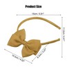 Unique Bargains Bow Headband Fashion Cute Polyester Hairband for Teenager 5.9x4.4 Inch - 4 of 4