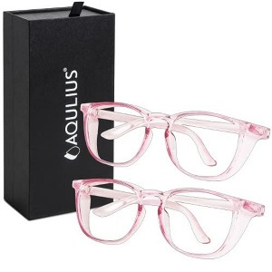 Impresa 2 Pack Stylish Safety Glasses Goggles, Scratch Resistant Blue Light Glasses for Women Nurses - 1 of 4