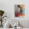 Stupell Industries Contemporary Female Pose Energetic Brush Strokes Canvas Wall Art - 2 of 4