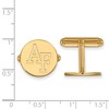 Black Bow Jewelry 14k Yellow Gold United States Air Force Academy Fighting Falcons NCAA Cuff Links - 2 of 3