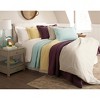 Pointehaven 200 GSM 100% Brushed Cotton Heavy Weight Flannel Printed or Solid Oversized Duvet Set - image 2 of 4