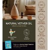 Calming Vetiver Essential Oil  0.34 Fl Oz -Gya Labs Vetiver Oil for Body Comfort Aromatherapy - 4 of 4