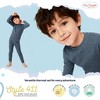 City Threads Boys USA-Made Soft & Cozy Thermal Long Johns 2-Piece Set - Warm Base Layer & Loungewear - 4 of 4
