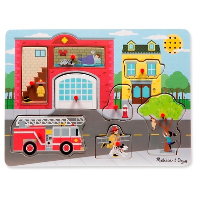 melissa and doug fire station