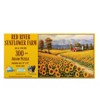 Sunsout Red River Sunflower Farm 300 pc   Jigsaw Puzzle 36624 - 3 of 4