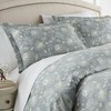 Southshore Fine Living Infinite Blossom Oversized ultra-soft Duvet Cover Set with shams - 2 of 4