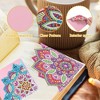 Diamond-Painting Corner Bookmarks, 8Pcs 5D DIY Diamond Art Page Bookmarks, Portable Corner Books Marker Clip Book Lovers Gifts - 2 of 4