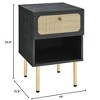 Modway Chaucer Nightstand, Black - 3 of 4