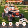 2 Seats Ride on UTV with Remote Control for Kids, 2 * 24V Batteries 4 * 200W Motors Licensed by CAN-AM UTV - 4 of 4