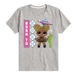 Boys' - LOL Surprise! - Queen Bee Born To Roam Short Sleeve Graphic T-Shirt - 1 of 4