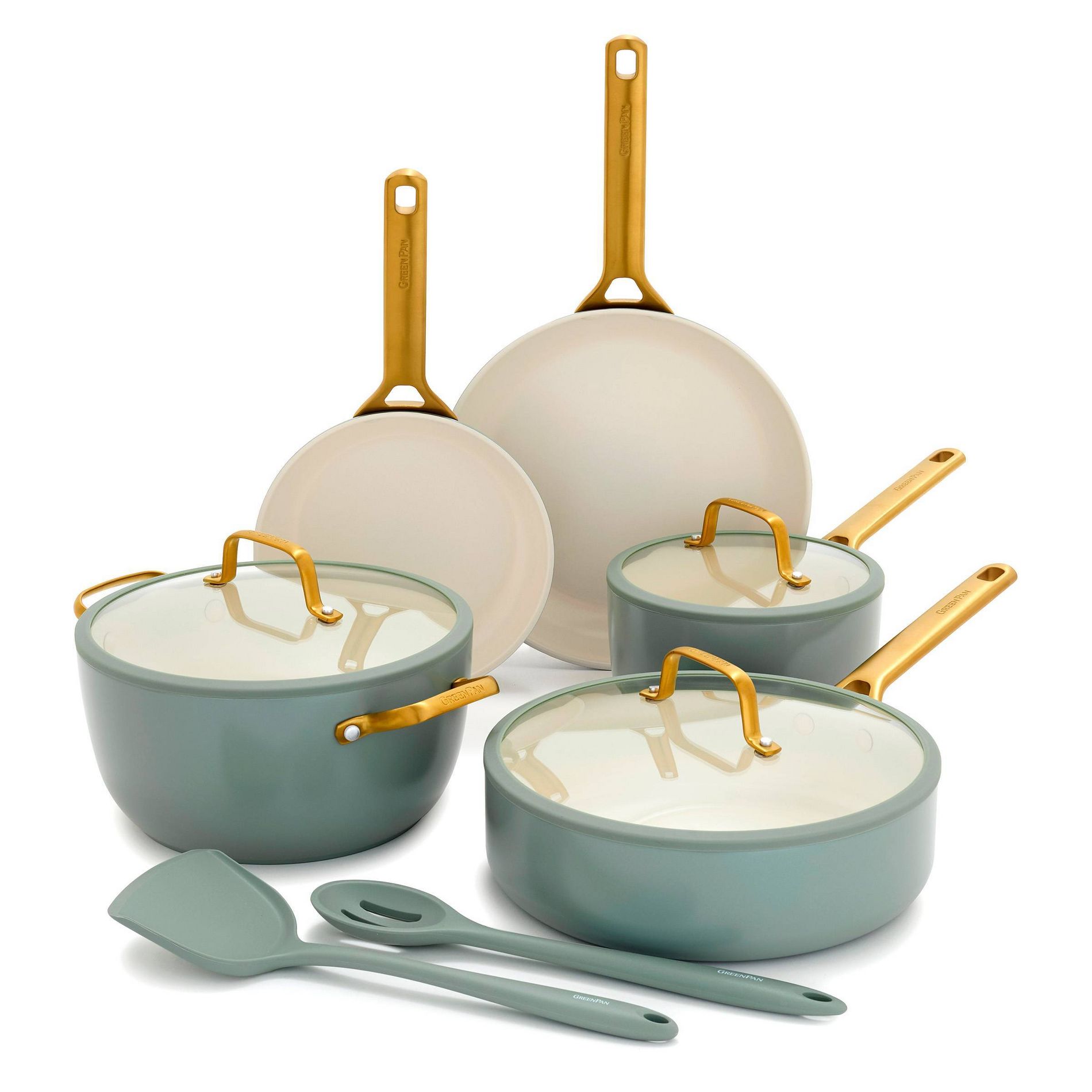 GreenPan 10pc Reserve Pro Ceramic Nonstick Cookware Set